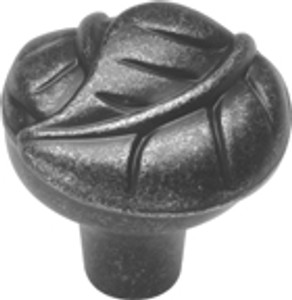 KNOB, 1-1/4" VIBRA PEWTER KNOB, 1-1/4" VIBRA PEWTER