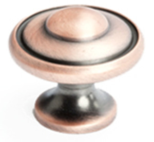 KNOB, 1-3/16" BRSHD ANT CPPR KNOB, 1-3/16" BRSHD ANT CPPR