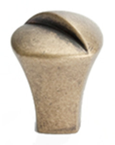 KNOB,DULL ANTIQUE BRASS KNOB,DULL ANTIQUE BRASS