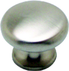 KNOB, BRUSHED NICKEL KNOB, BRUSHED NICKEL
