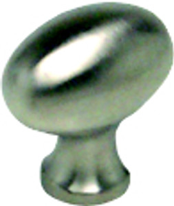 OVAL KNOB, BRSHD/PLSHD NICKEL OVAL KNOB, BRSHD/PLSHD NICKEL
