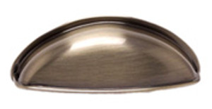 CUP PULL,BRSHD ANT BRASS CUP PULL,BRSHD ANT BRASS