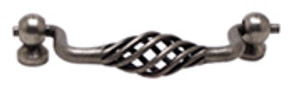 BAIL PULL, ANTIQUE PEWTER BAIL PULL, ANTIQUE PEWTER