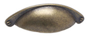 CUP PULL, 64MM C/C, DULL BRONZE CUP PULL, 64MM C/C, DULL BRONZE