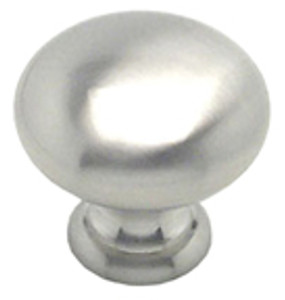 KNOB, 1-1/4", HOLLOW, BRUSHED NICKEL KNOB, 1-1/4", HOLLOW, BRUSHED NICKEL