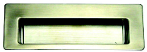 RECESSED PULL,STAINLESS STEEL
