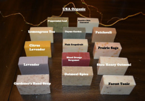 Organic Certified Soap Bars