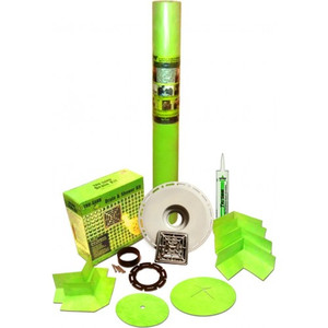 275 Sqft standard shower Kit & Drain Fits up to 84" x 84" x 7'h