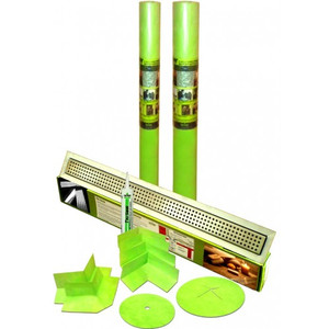 165 Sqft Shower Kit with Linear Drain, "S" Style Grate , 34" Drain Length 165 Sqft Shower Kit with Linear Drain, "S" Style Grate , 34" Drain Length
