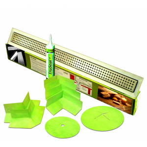 34" TRU-LINE Linear Shower Drain Kit, "S" Style Grate , 34" TRU-LINE Linear Shower Drain Kit, "S" Style Grate ,