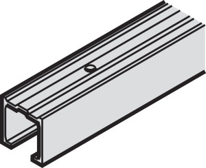 Slido Classic 160 P running track, aluminum, anodized finish 6 meters Slido Classic 160 P running track, aluminum, anodized finish 6 meters