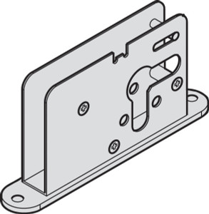 HAWA Aperto 60 single bolt lock for 17mm profile cylinder, 9mm bolt HAWA Aperto 60 single bolt lock for 17mm profile cylinder, 9mm bolt