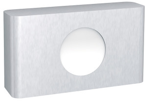 Hygiene bag dispenser, stainless steel, 160 X 90 X 55mm