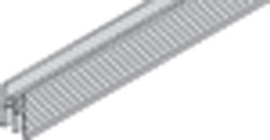 Dual Guide Channel, aluminum, 3.5 meters