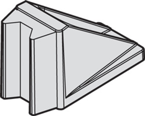 Door Stop, stainless steel color, floor mounted Door Stop, stainless steel color, floor mounted