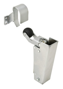 Retaining Hooks, Recessed, Steel, Satin Chrome