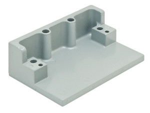 Mounting Bracket Model CO110, Aluminum, Gray Prime Coat