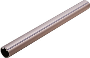 Synergy Elite Wardrobe Tube, aluminum, matt nickel, 1 5/16" diameter, 8' long Synergy Elite Wardrobe Tube, aluminum, matt nickel, 1 5/16" diameter, 8' long