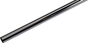 Wardrobe closet Tube Rod, steel, chrome-plated, 25mm (1") diameter Use with Elfa and other closets