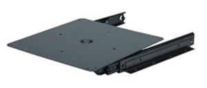Television Extension Swivel, Accuride CB3620-258, full extension, 360 degree pivot range, steel, zinc-plated black, 225 lbs, 16" Television Extension Swivel, Accuride CB3620-258, full extension, 360 degree pivot range, steel, zinc-plated black, 225 lbs, 16"