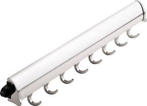Synergy Elite Accessory Hook, fixed, aluminum with zinc hooks, chrome-plated polished, zinc, 19 1/4" length Synergy Elite Accessory Hook, fixed, aluminum with zinc hooks, chrome-plated polished, zinc, 19 1/4" length