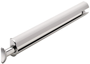 Synergy Elite Closet Valet, aluminum, zinc, matt aluminum with chrome, 11 3/4" length Synergy Elite Closet Valet, aluminum, zinc, matt aluminum with chrome, 11 3/4" length
