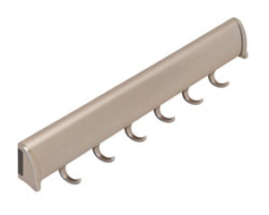 Fixed Accessory Rack, TAG Synergy Elite Collection, 6 Hook, 15 1/4" Fixed Accessory Rack, TAG Synergy Elite Collection, 6 Hook, 15 1/4"