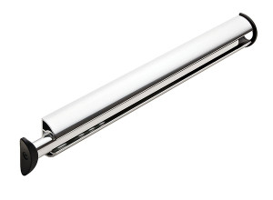 Synergy Closet Valet, aluminum, nickel-plated matt, plastic, black, 11 13/16" length Synergy Closet Valet, aluminum, nickel-plated matt, plastic, black, 11 13/16" length