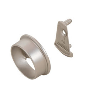 Synergy Elite Wardrobe Tube Support, zinc, chrome polished, 1 5/16" diameter Synergy Elite Wardrobe Tube Support, zinc, chrome polished, 1 5/16" diameter