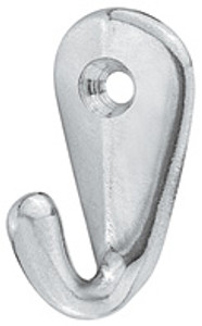 Coat Hook, zinc, dark oil rubbed bronze, 18mm x 40mm x 40mm