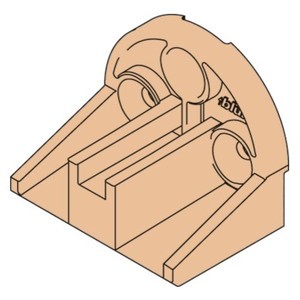 Tandem Inset Spacer, For Inset Applications, 1" Thick Tandem Inset Spacer, For Inset Applications, 1" Thick