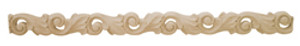 Carved moulding, Traditions, maple, 2" x 3/4" x 96"