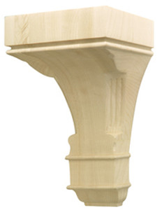 Corbel, Regency, maple, 5 7/8 x 9"