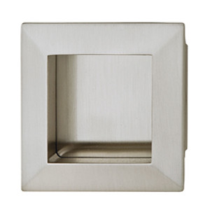 Mortise Handle, Bella Italiana, zinc, satin nickel, M4, 69mm Mortise Handle, Bella Italiana, zinc, satin nickel, M4, 69mm