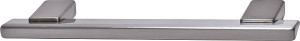 Handle, Bella Italiana, zinc, satin nickel, M4, center to center 192mm Handle, Bella Italiana, zinc, satin nickel, M4, center to center 192mm