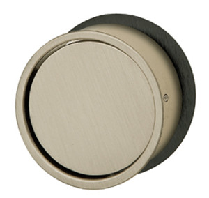 Mortise Pull, zinc, satin nickel, M4, diameter 60mm