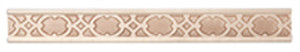 Embossed Fret, maple, 1 3/8 x 1/4 x 96"