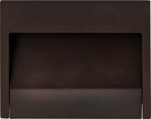 Mortise Pull, Nouveau, oil rubbed bronze, M4, center to center 64mm