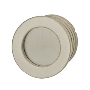 Mortise Handle, Bella Italiana, brass, nickel matt, diameter 40mm