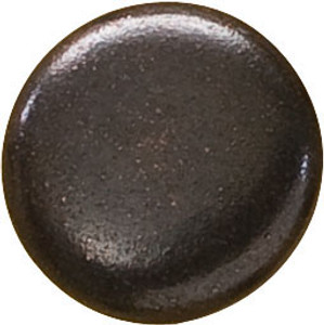 Knob, Bordeaux, iron, florentine bronze, M4, 48 x 39mm