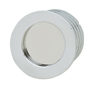 Mortise Handle, Bella Italiana, brass, chrome polished, diameter 40mm