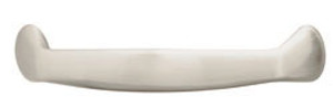 Handle, Bella Italiana, zinc, brushed nickel, M4, center to center 96mm Handle, Bella Italiana, zinc, brushed nickel, M4, center to center 96mm