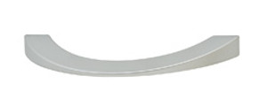 Handle, zinc, chrome matt, M4, center to center 64mm