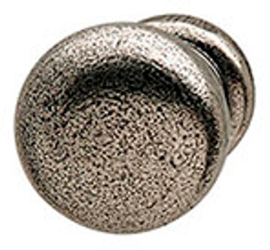 Knob, Bordeaux, iron, pewter, M4, 32 x 32mm