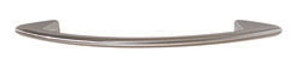 Handle, Bella Italiana, zinc, nickel matt, M4, center to center 96mm Handle, Bella Italiana, zinc, nickel matt, M4, center to center 96mm