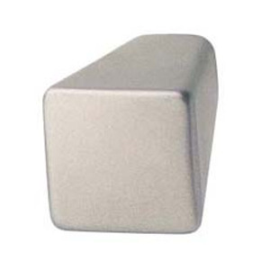 Knob, zinc, nickel matt, M4, 15 x 25mm