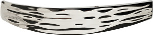Handle, Strata, zinc, polished chrome, M4, center to center 96mm