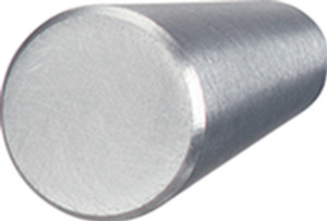 Knob, stainless steel, matt, M4, 12 x 20mm