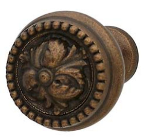 Knob, Artisan, zinc, oil-rubbed bronze, M4, 32mm