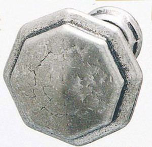 Knob, brass, pewter, M4, 31 x 24mm